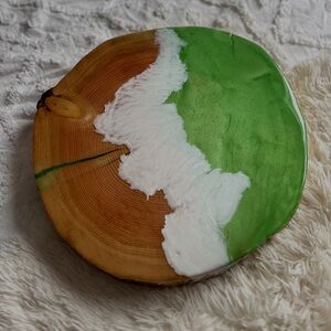 Handcrafted Wood & Resin Charcuterie Board